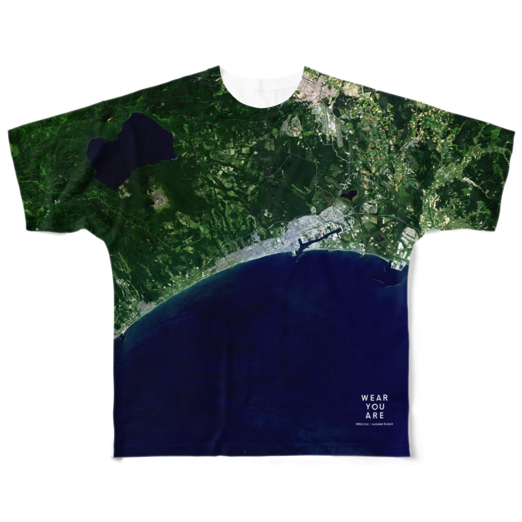 WEAR YOU AREの北海道 苫小牧市 Tシャツ 両面 All-Over Print T-Shirt