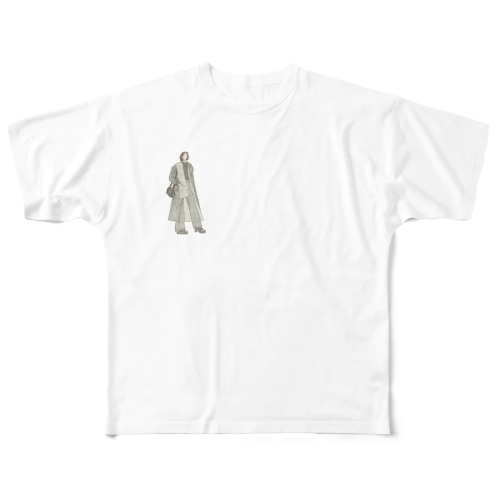 Kimchiのstreet snap All-Over Print T-Shirt