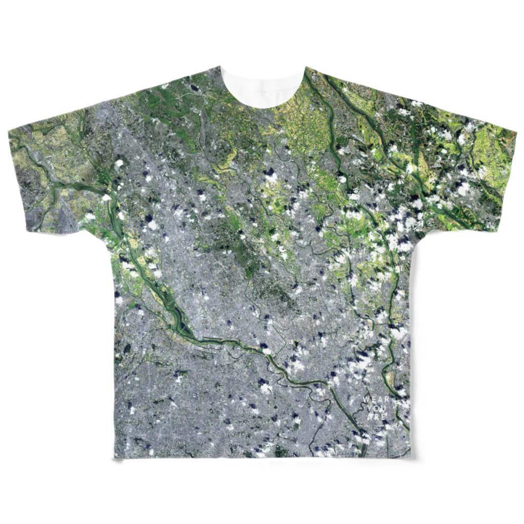 WEAR YOU AREの埼玉県 川口市 Tシャツ 両面 All-Over Print T-Shirt