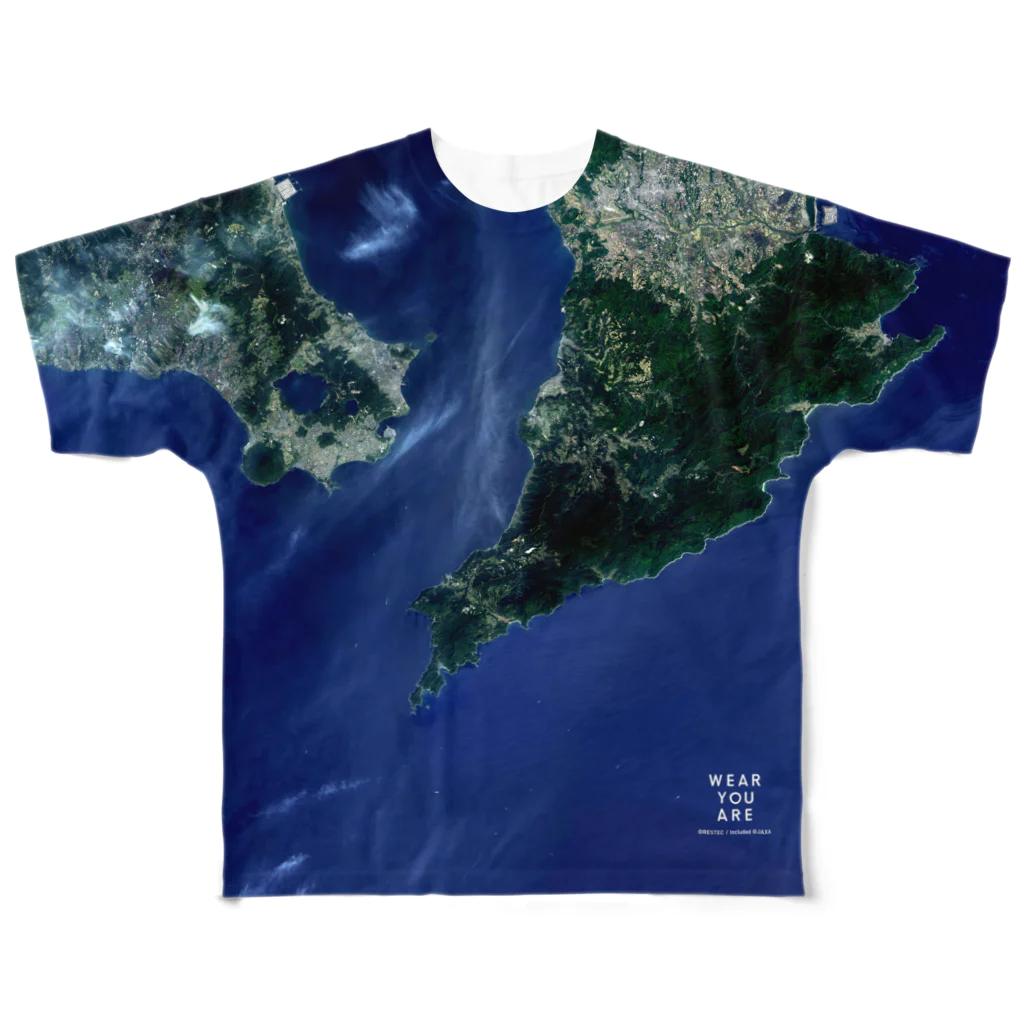 WEAR YOU AREの鹿児島県 肝属郡 Tシャツ 両面 フルグラフィックTシャツ