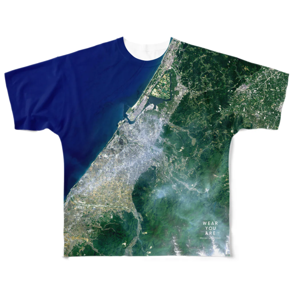 WEAR YOU AREの石川県 金沢市 Tシャツ 両面 フルグラフィックTシャツ