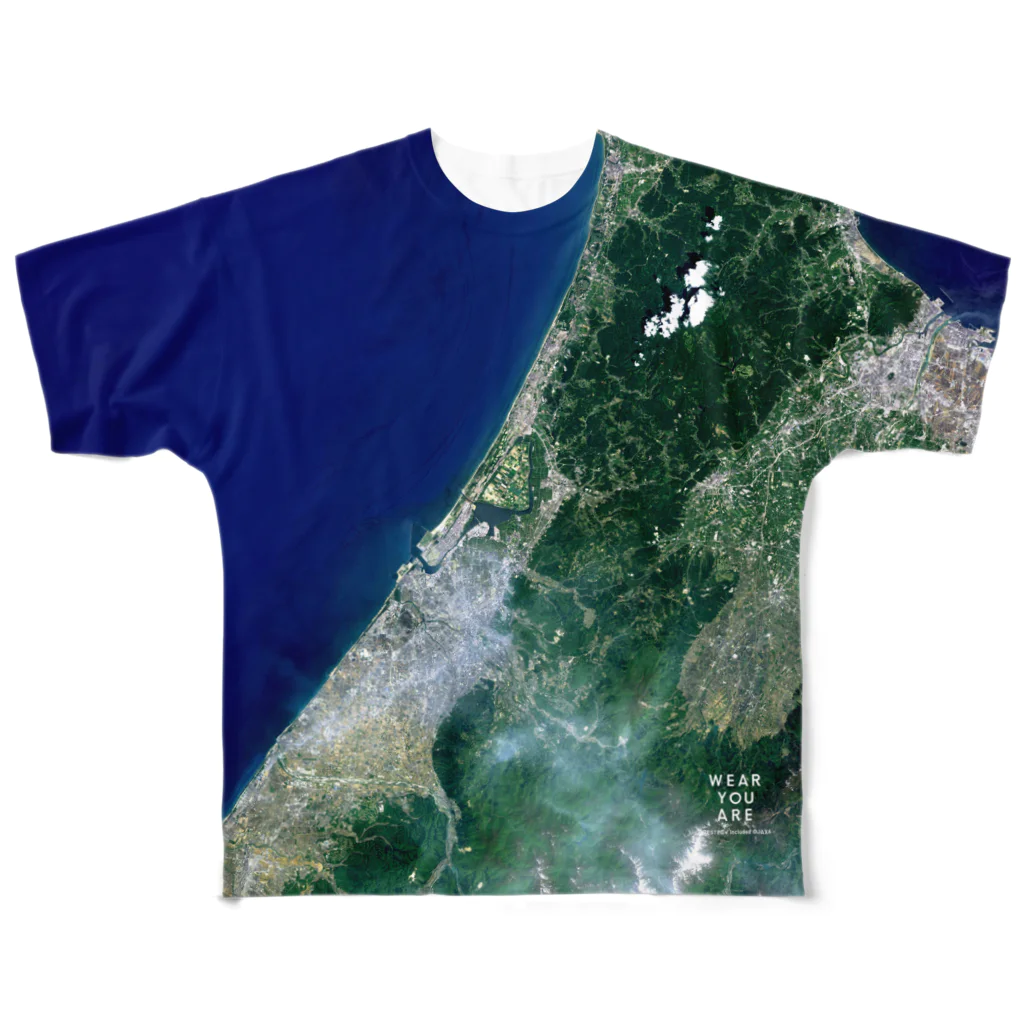 WEAR YOU AREの石川県 金沢市 Tシャツ 両面 フルグラフィックTシャツ