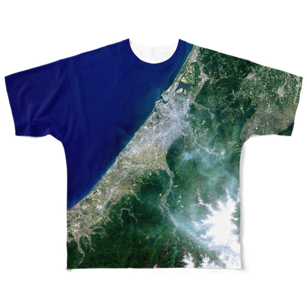 WEAR YOU AREの石川県 白山市 Tシャツ 両面 All-Over Print T-Shirt
