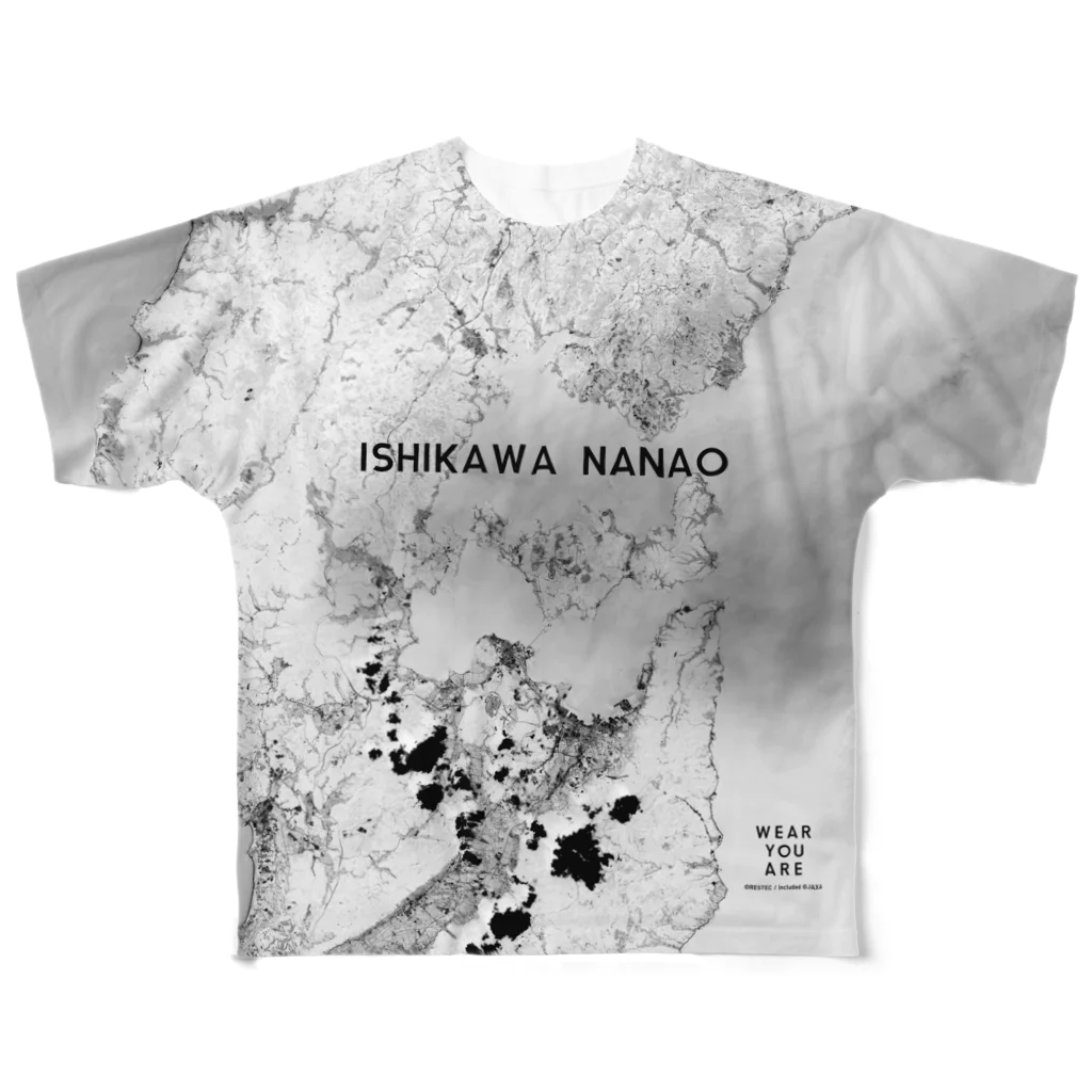 WEAR YOU AREの石川県 七尾市 Tシャツ 両面 All-Over Print T-Shirt