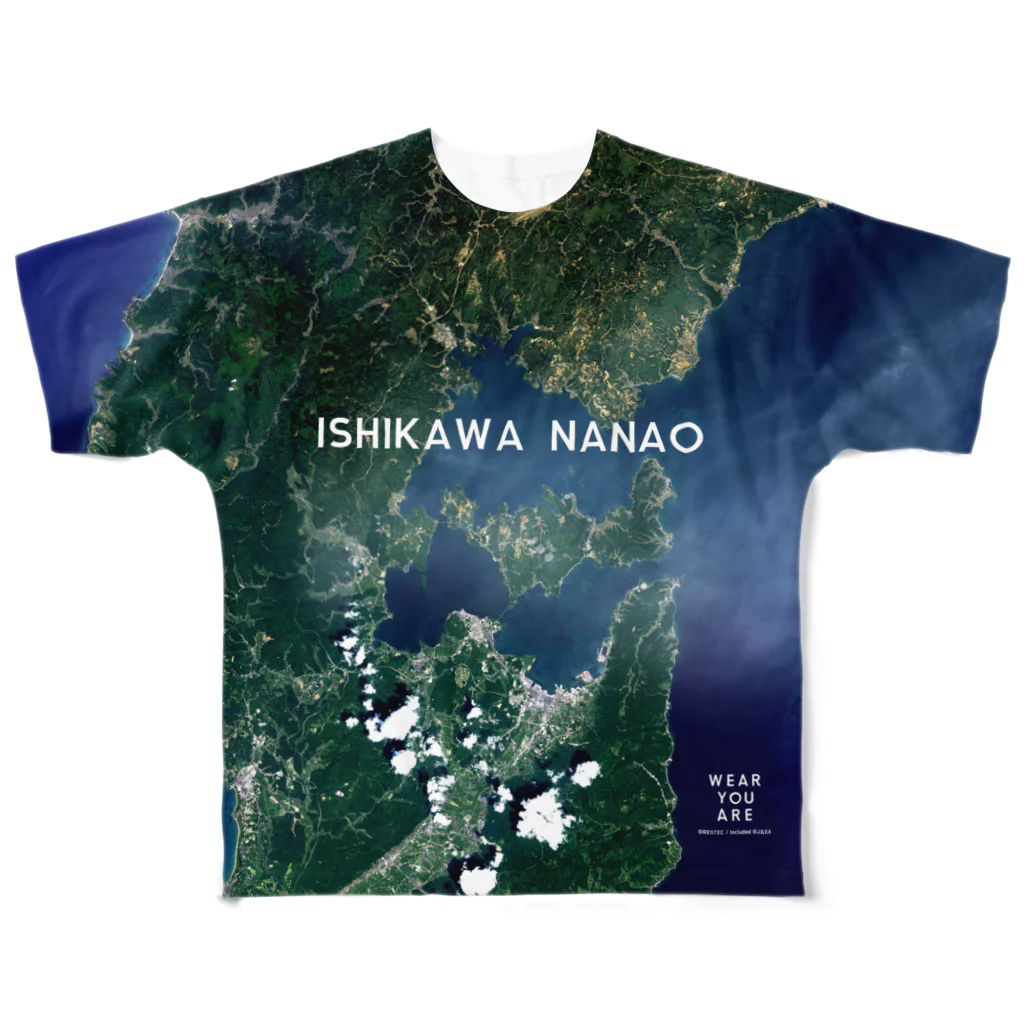 WEAR YOU AREの石川県 七尾市 Tシャツ 両面 All-Over Print T-Shirt