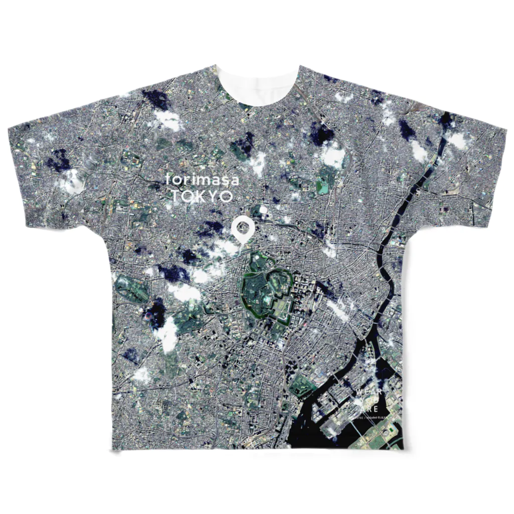WEAR YOU AREの東京都 千代田区 Tシャツ 両面 All-Over Print T-Shirt
