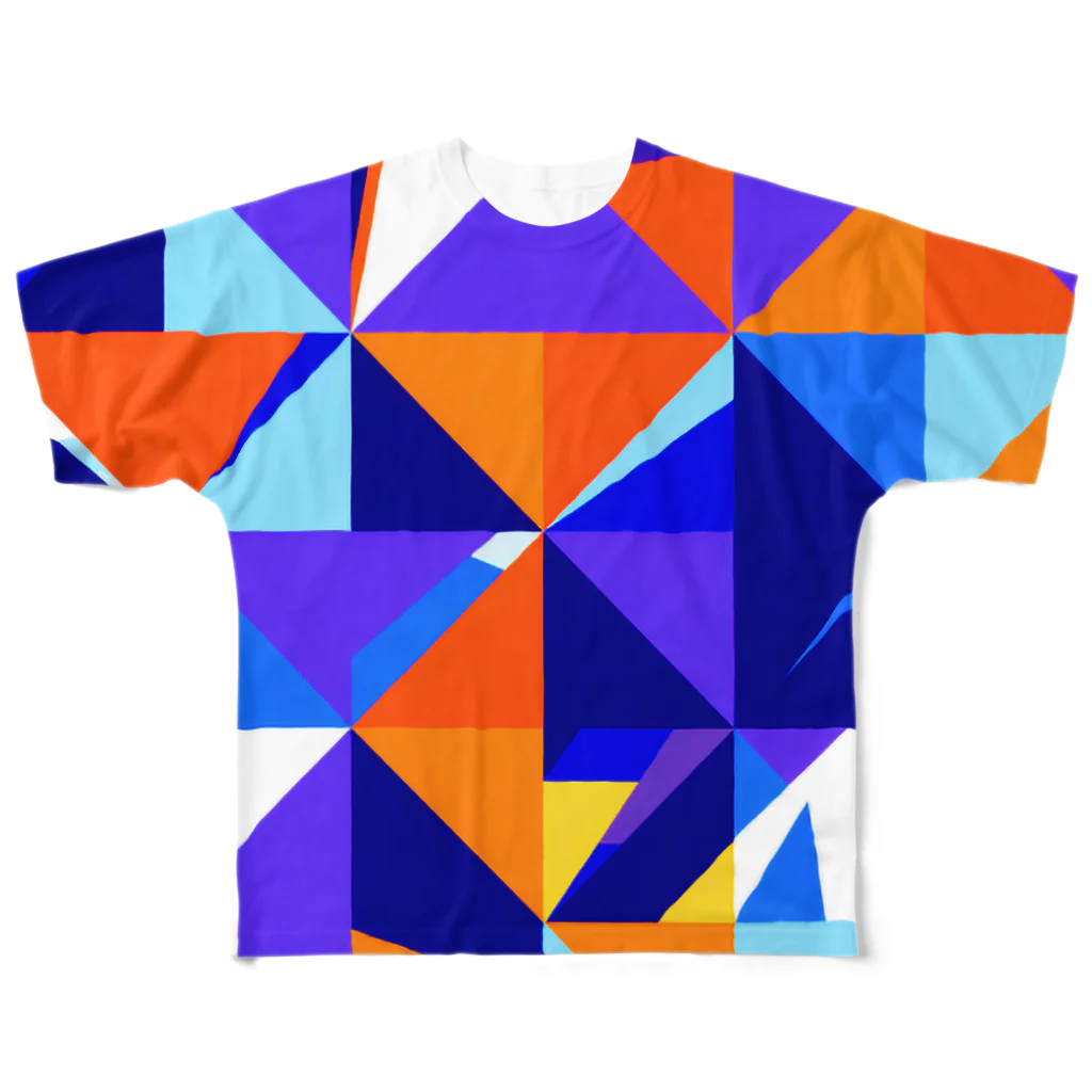 orangeandblueのStylish４ All-Over Print T-Shirt