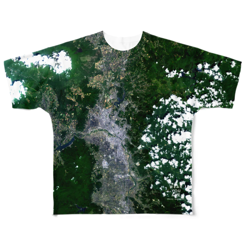 WEAR YOU AREの岩手県 盛岡市 Tシャツ 両面 All-Over Print T-Shirt