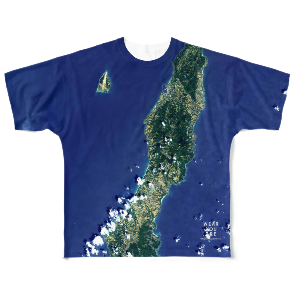 WEAR YOU AREの鹿児島県 熊毛郡 Tシャツ 両面 フルグラフィックTシャツ