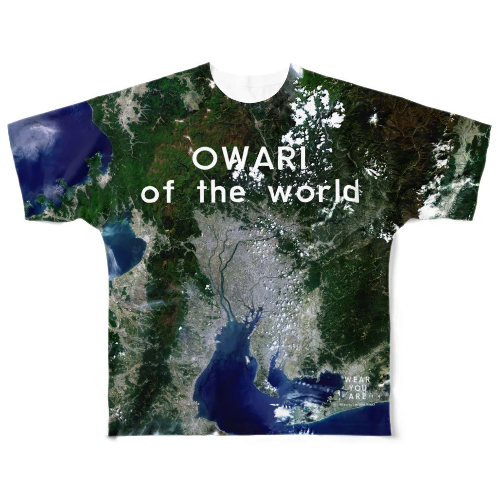 WEAR YOU AREの愛知県 一宮市 Tシャツ 両面 All-Over Print T-Shirt