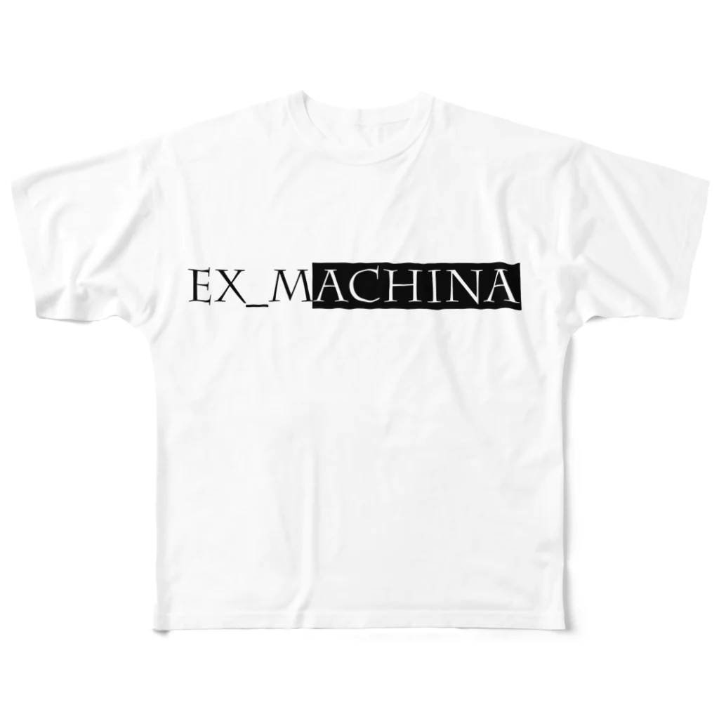 Ex_MachinaのEx_Machina Logo Style AW2018: Type A フルグラフィックTシャツ