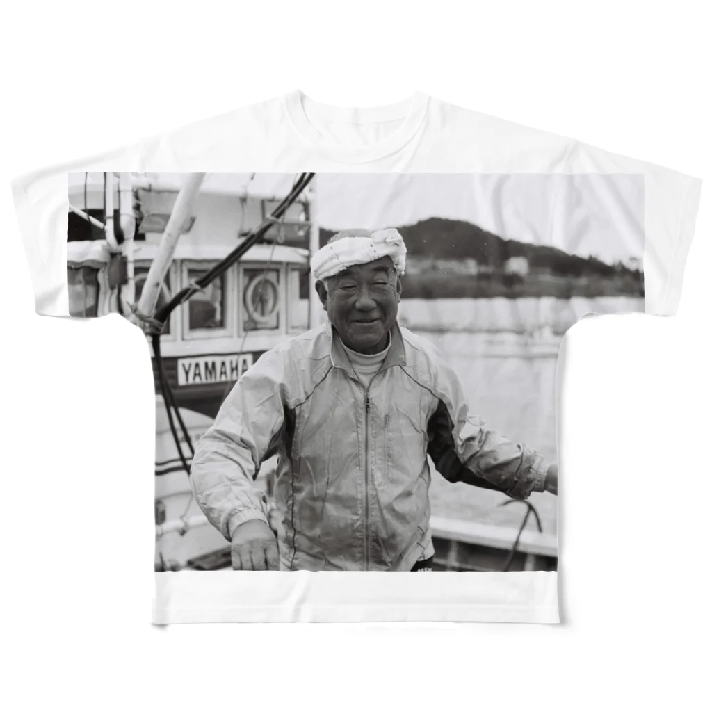 Ossan Collectionのtako_ossan from RIKUZENTAKADA T-shirt  フルグラフィックTシャツ