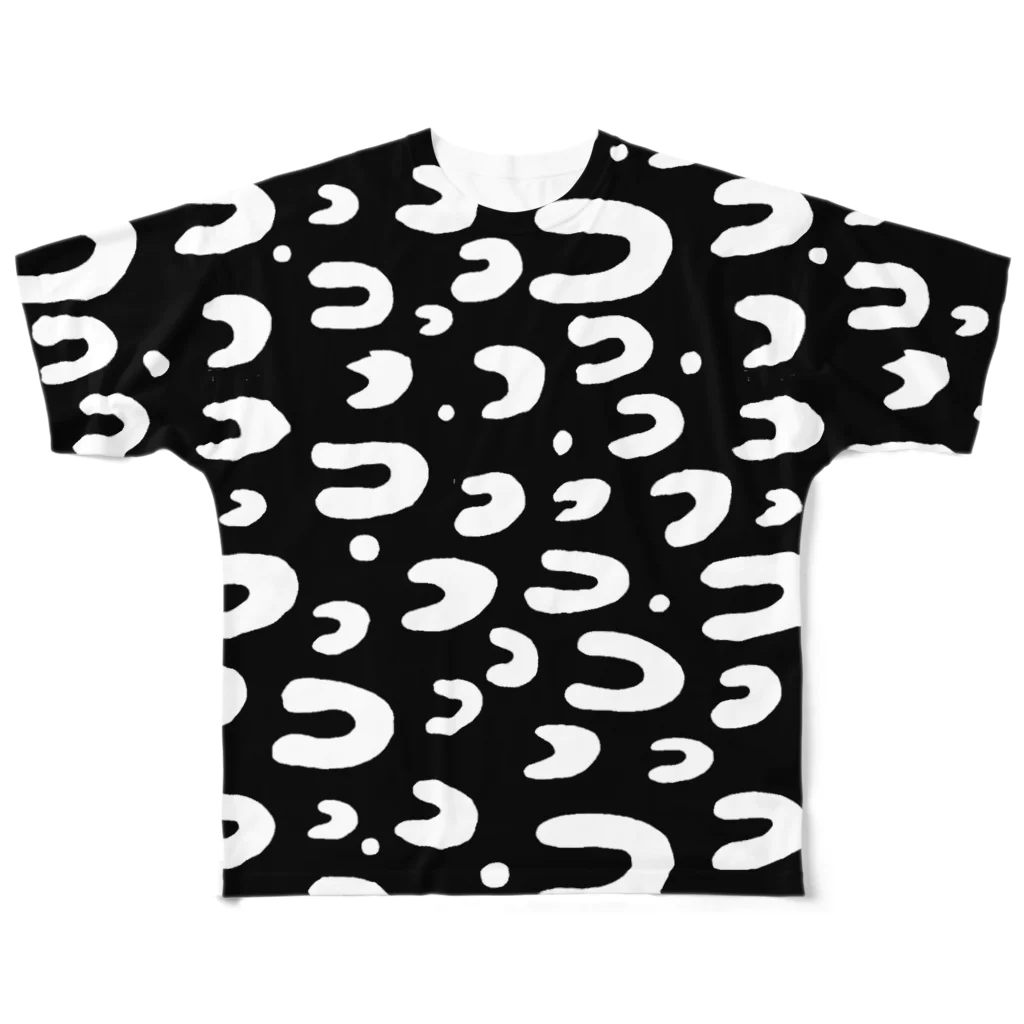 ゴータ・ワイのジャガー　(前後２面プリント)  All-Over Print T-Shirt