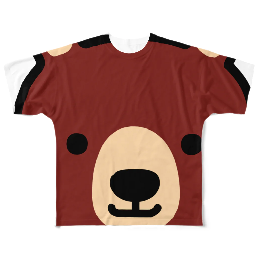 semioticaのきまぐれクマー All-Over Print T-Shirt