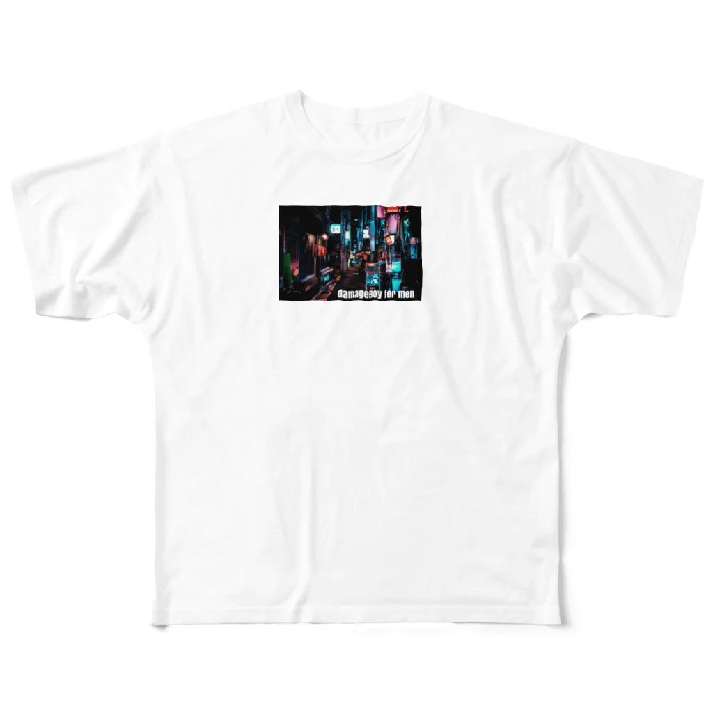 NM商会のDamage Boy for men  All-Over Print T-Shirt