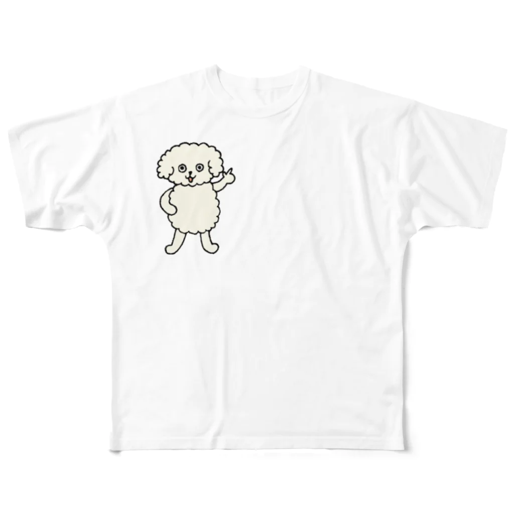 Fractivaのそれな！ムクわんこ フルグラフィックTシャツ