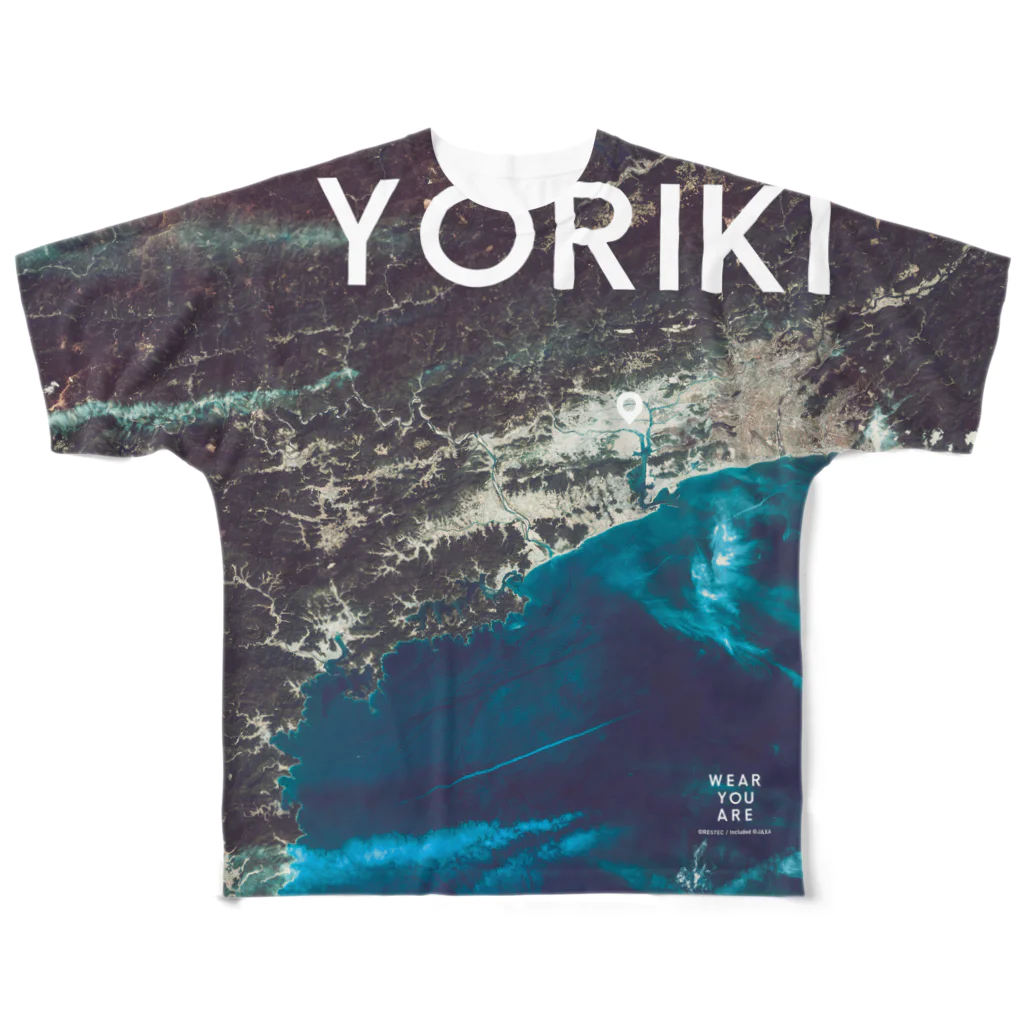 WEAR YOU AREの高知県 高知市 Tシャツ 両面 All-Over Print T-Shirt