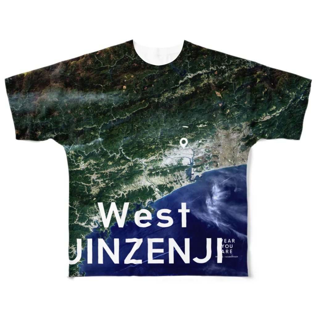 WEAR YOU AREの高知県 高知市 Tシャツ 両面 All-Over Print T-Shirt