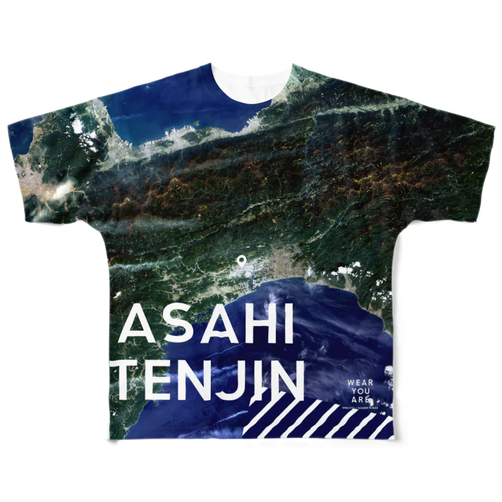 WEAR YOU AREの高知県 高知市 Tシャツ 両面 All-Over Print T-Shirt