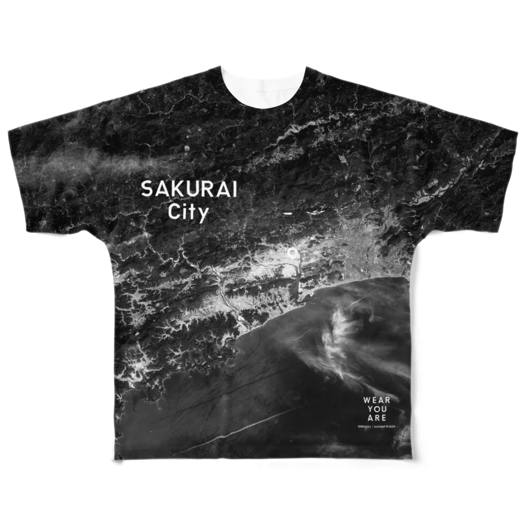 WEAR YOU AREの高知県 高知市 Tシャツ 両面 All-Over Print T-Shirt