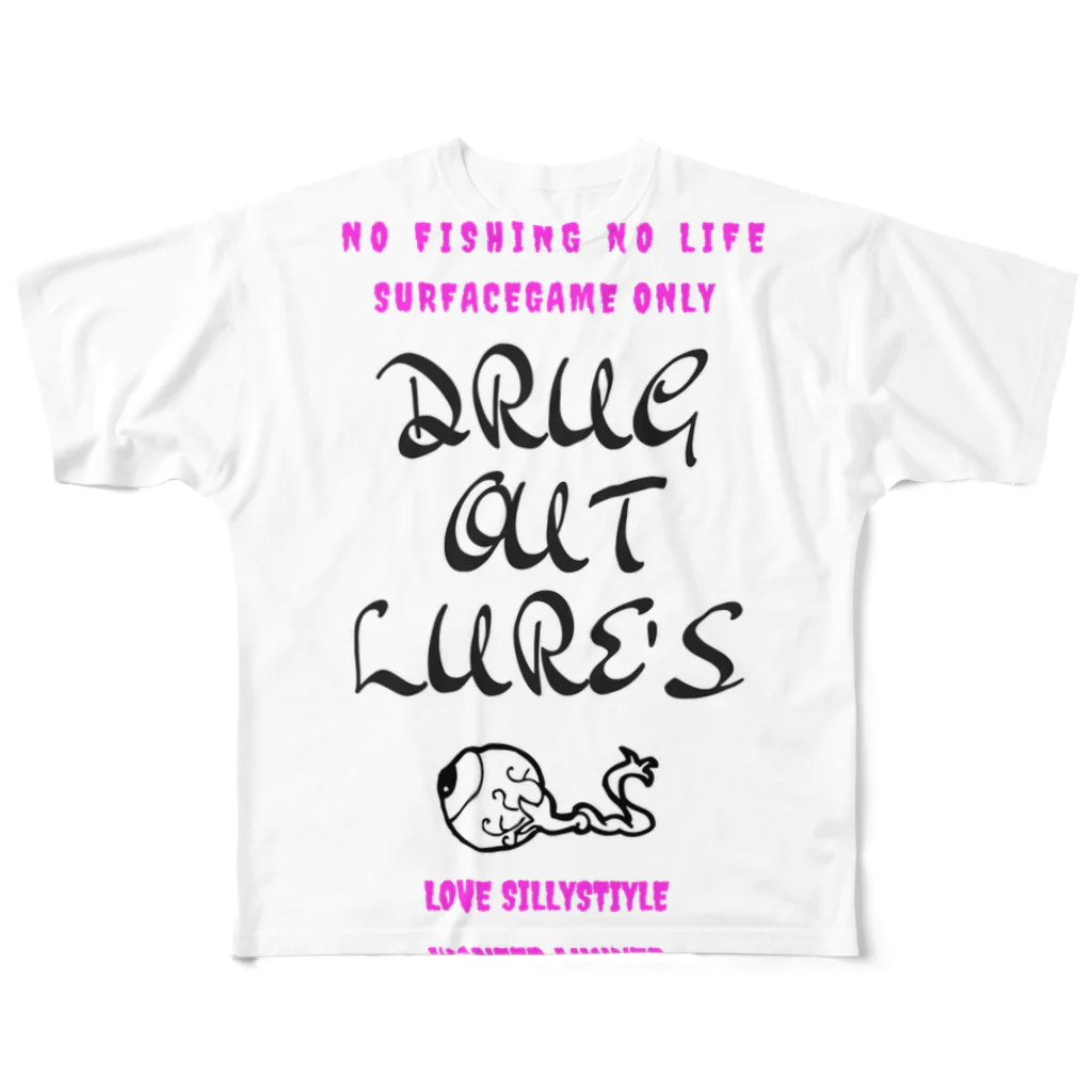 DrugOutLure's (D.O.L)のDrugOutlures フルグラフィックTシャツ