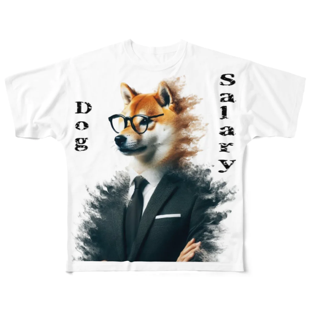 mattyannsanの仕事　犬 All-Over Print T-Shirt