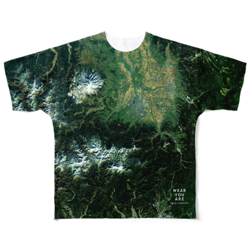 WEAR YOU AREの青森県 弘前市 Tシャツ 両面 All-Over Print T-Shirt