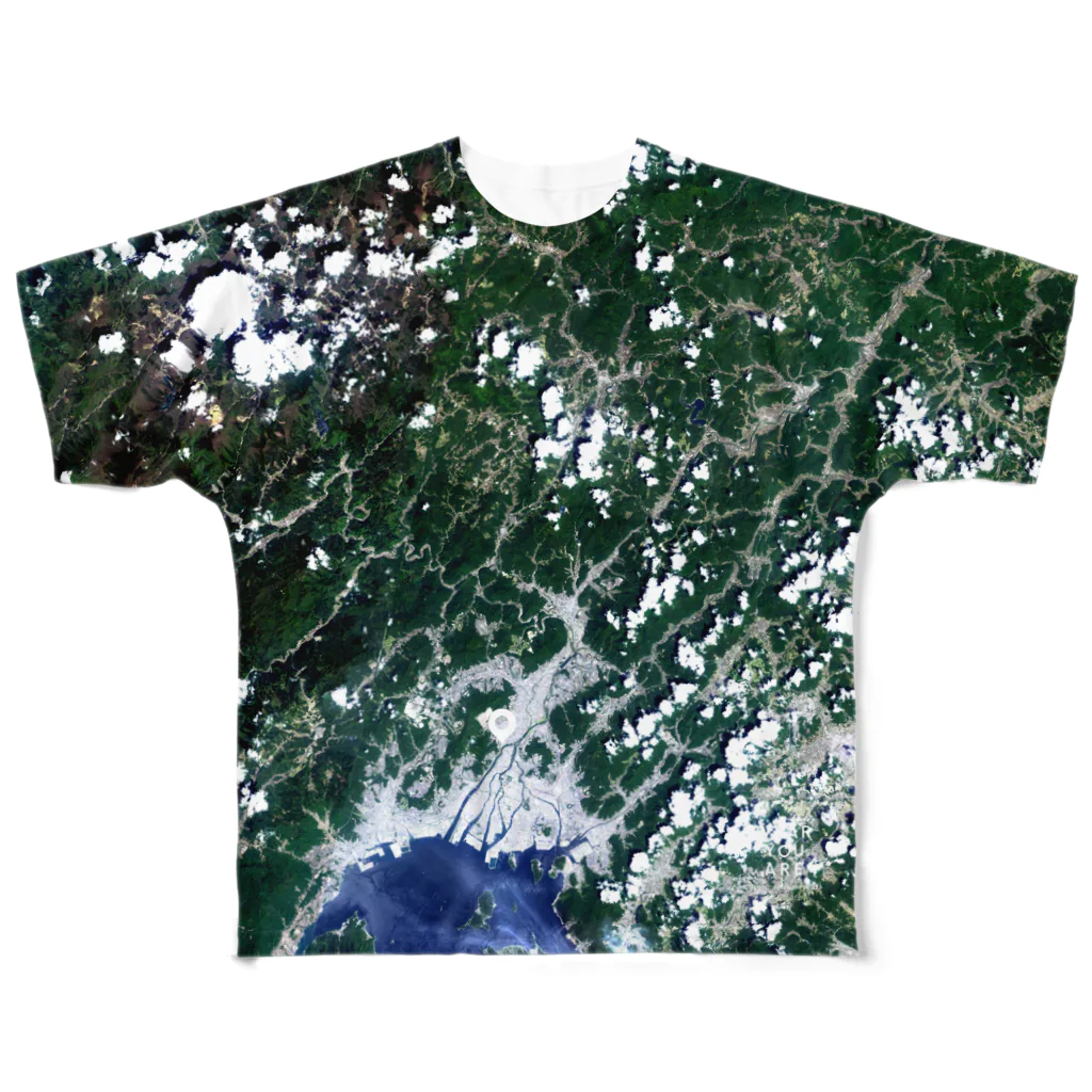 WEAR YOU AREの広島県 広島市 Tシャツ 両面 All-Over Print T-Shirt