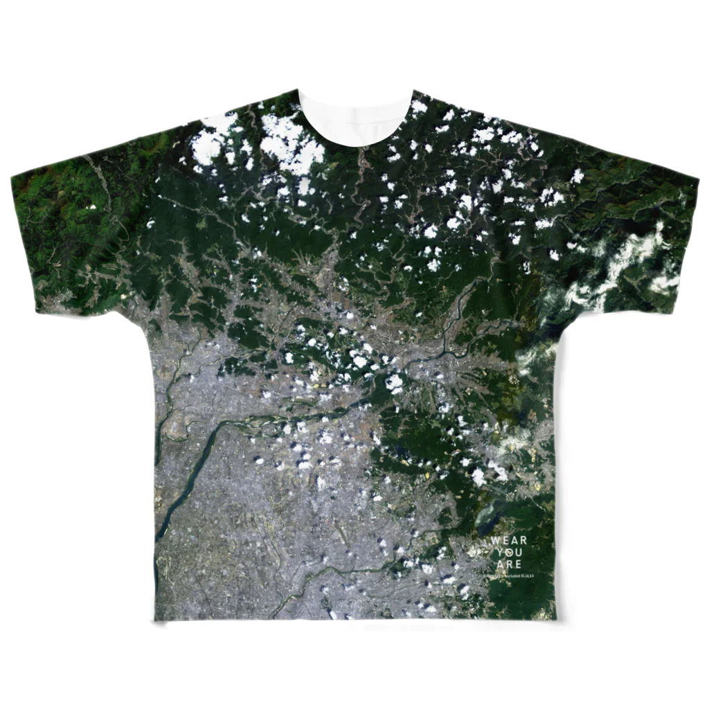 WEAR YOU AREの岐阜県 関市 Tシャツ 両面 All-Over Print T-Shirt