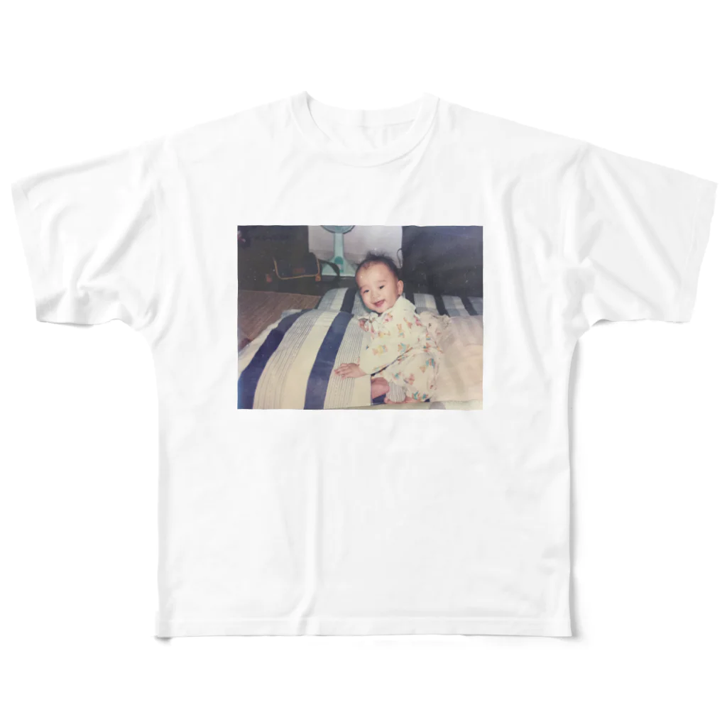 ｎｉｋｉｂｉｏｏｉの👼🏻赤子👼🏻 フルグラフィックTシャツ