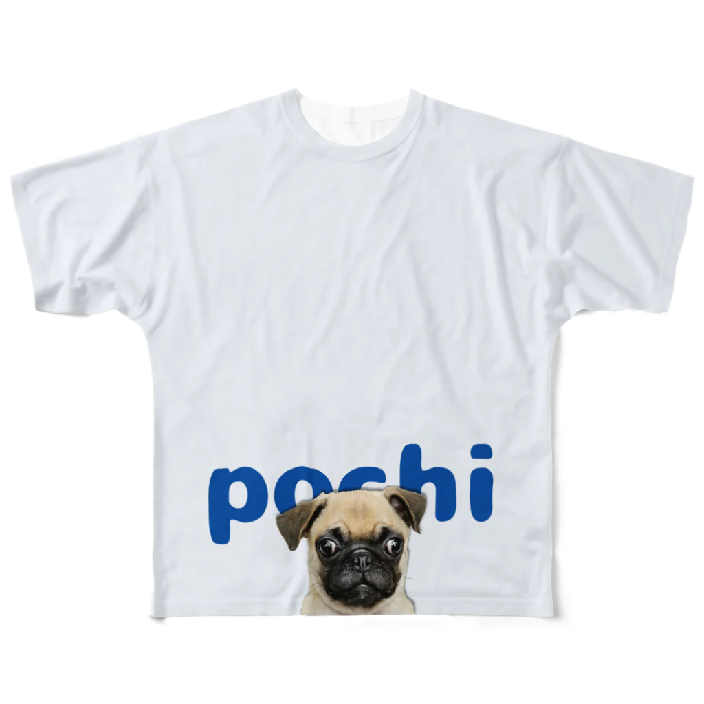 pdcのわんご フルグラフィックTシャツ