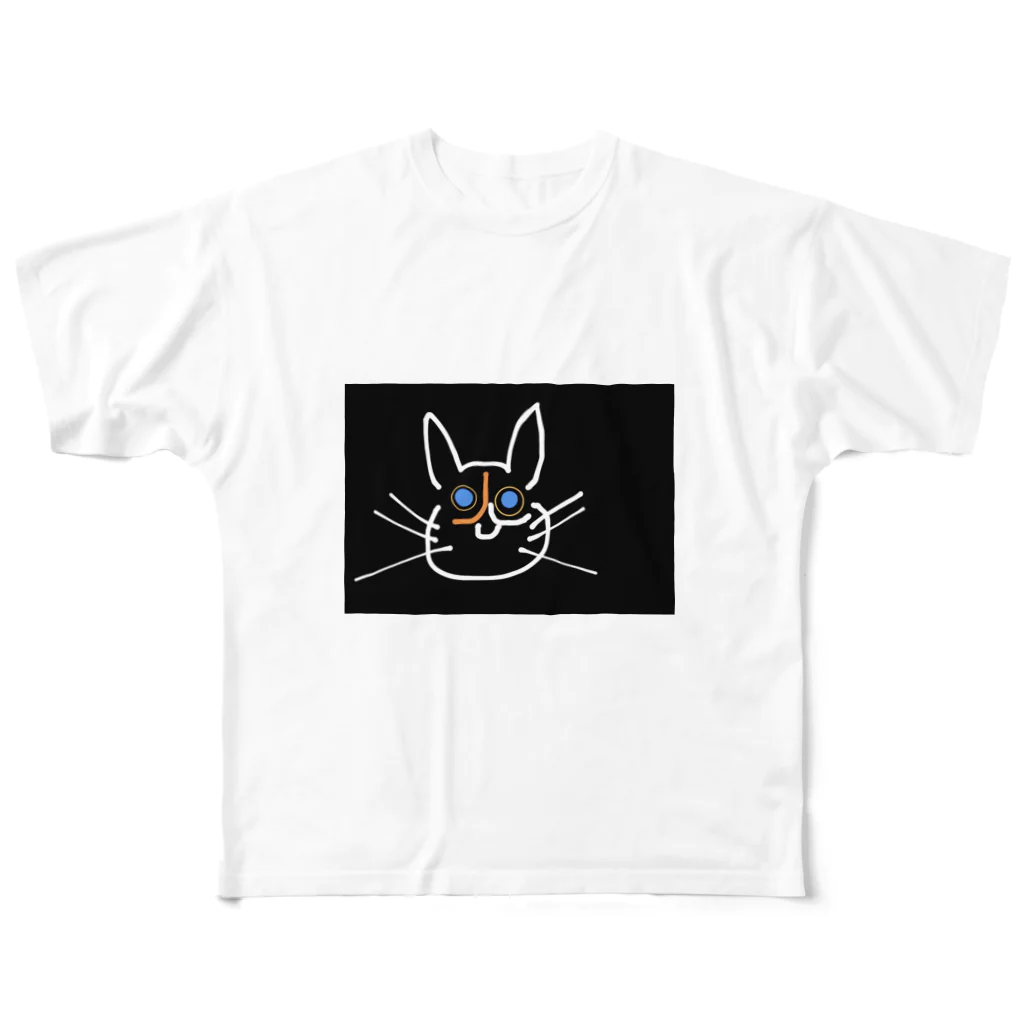 JKがやってるみちぇ。の左寄りのベニャてぃー フルグラフィックTシャツ