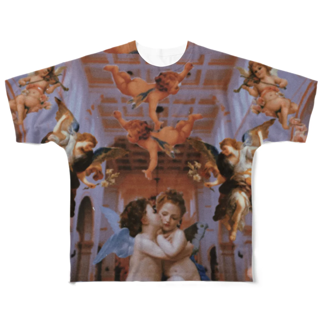 LeaSarahのsymmetry angle All-Over Print T-Shirt