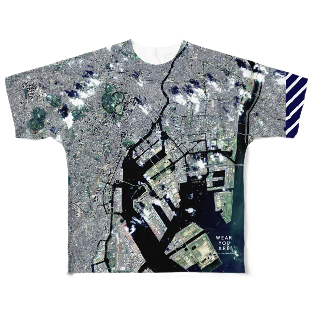 WEAR YOU AREの東京都 中央区 Tシャツ 両面 フルグラフィックTシャツ