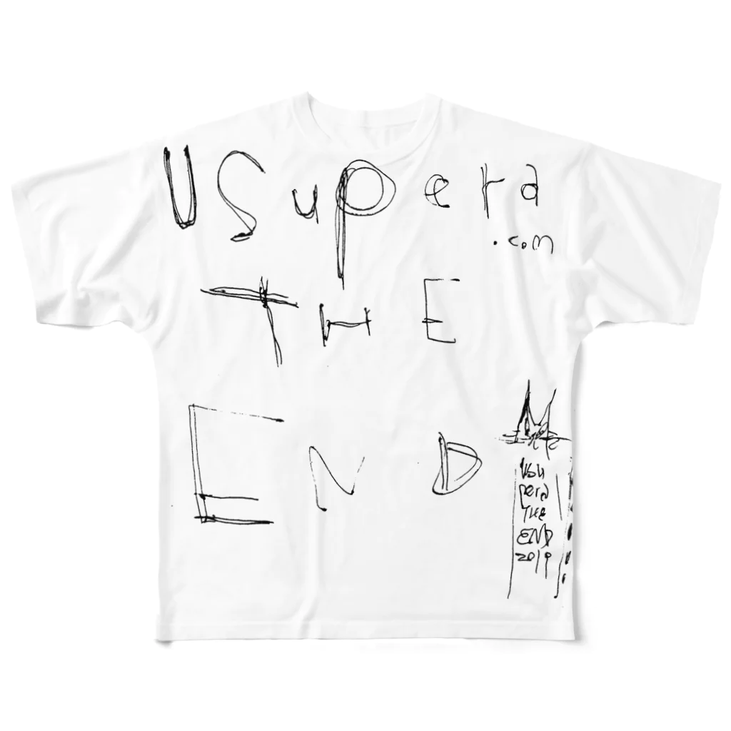 usuperaのTX_T01 フルグラフィックTシャツ