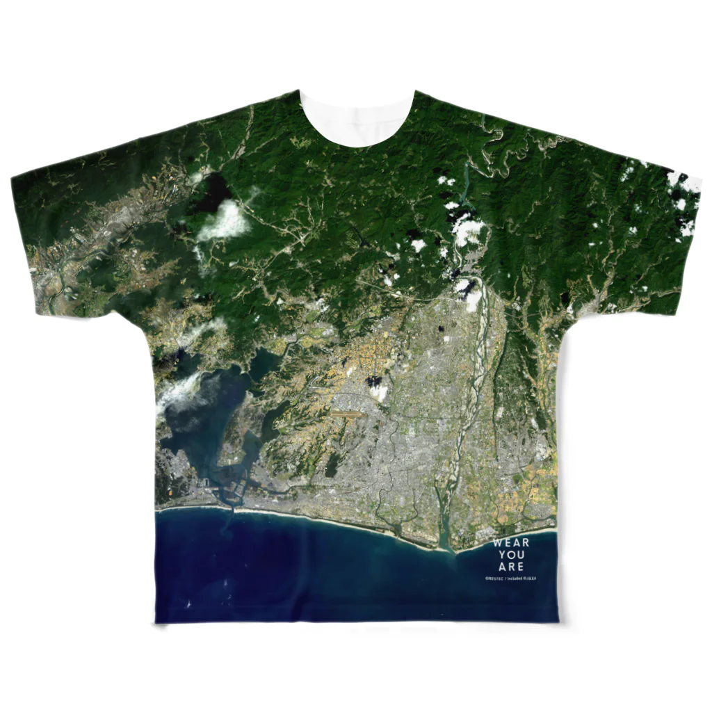 WEAR YOU AREの静岡県 浜松市 Tシャツ 両面 All-Over Print T-Shirt
