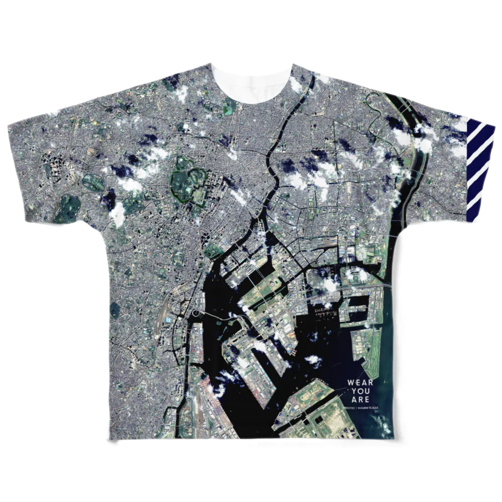 WEAR YOU AREの東京都 中央区 Tシャツ 両面 All-Over Print T-Shirt