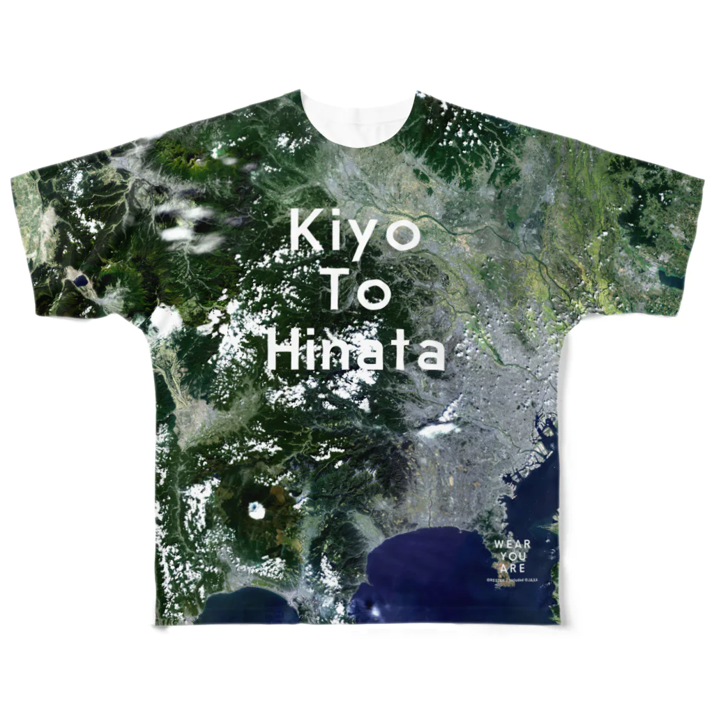 WEAR YOU AREの東京都 西多摩郡 Tシャツ 両面 フルグラフィックTシャツ