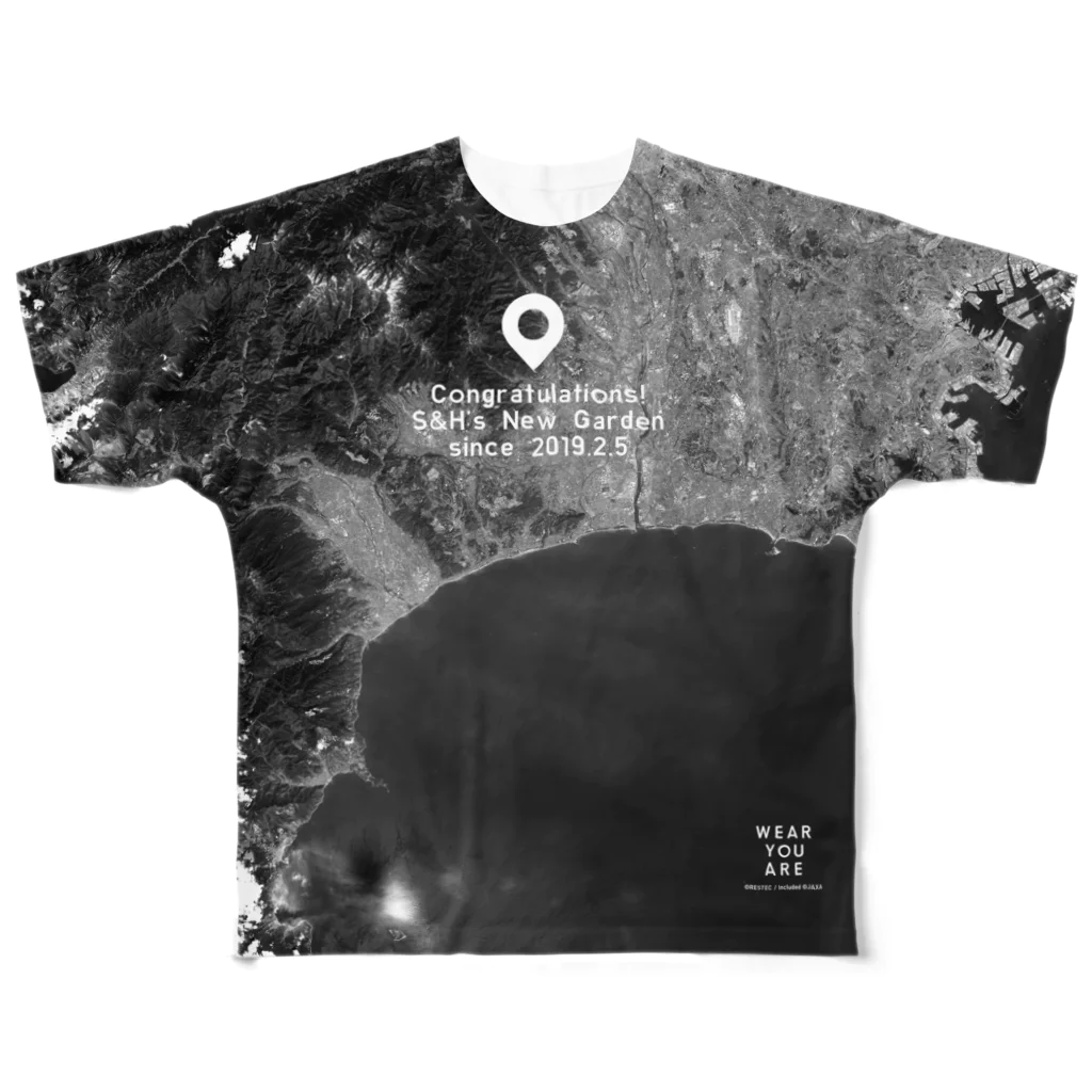 WEAR YOU AREの神奈川県 伊勢原市 Tシャツ 両面 All-Over Print T-Shirt