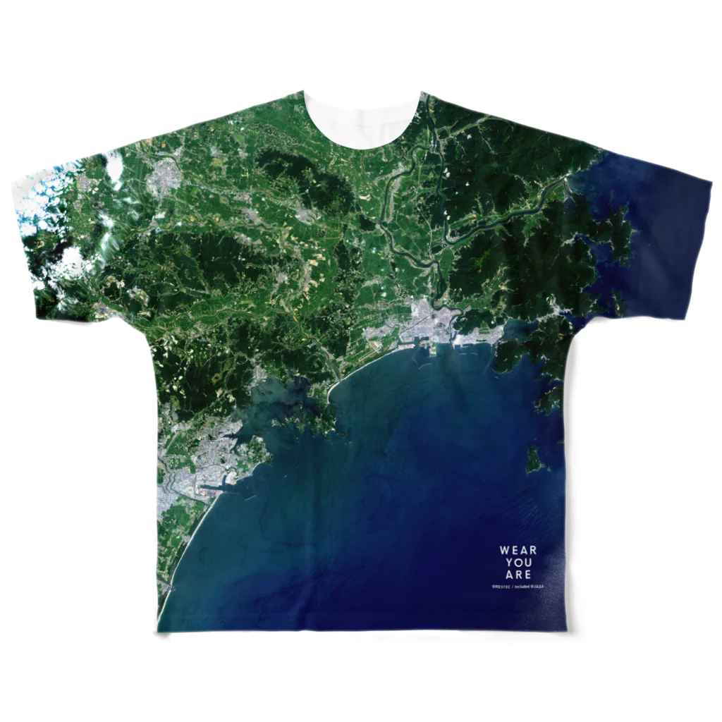 WEAR YOU AREの宮城県 東松島市 Tシャツ 両面 All-Over Print T-Shirt