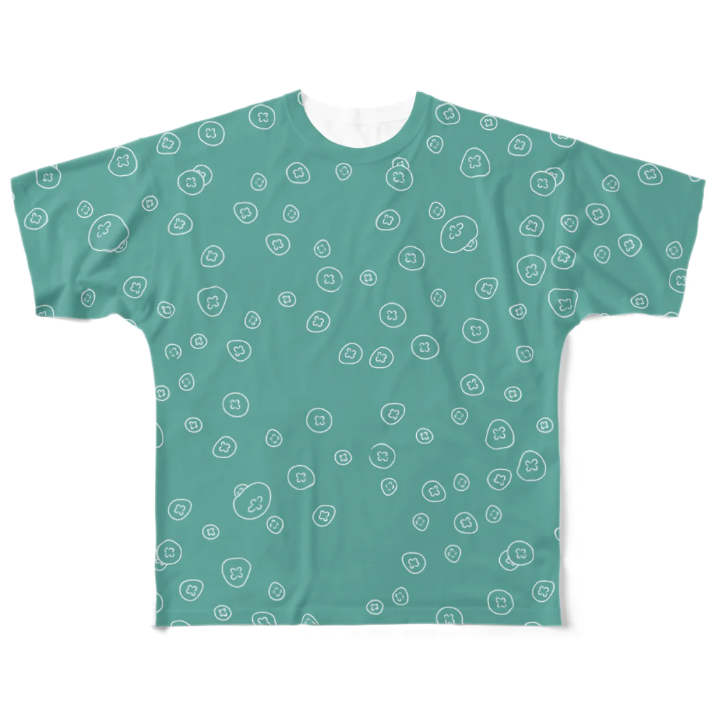 Nico Rab.のミズクラゲ All-Over Print T-Shirt