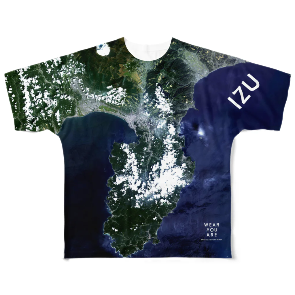 WEAR YOU AREの静岡県 伊豆の国市 Tシャツ 両面 All-Over Print T-Shirt