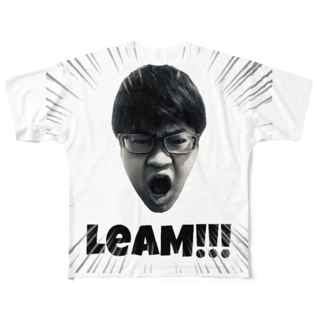 LeaMのボッピン×LeaM SCLeaM!!!  フルグラフィックTシャツ