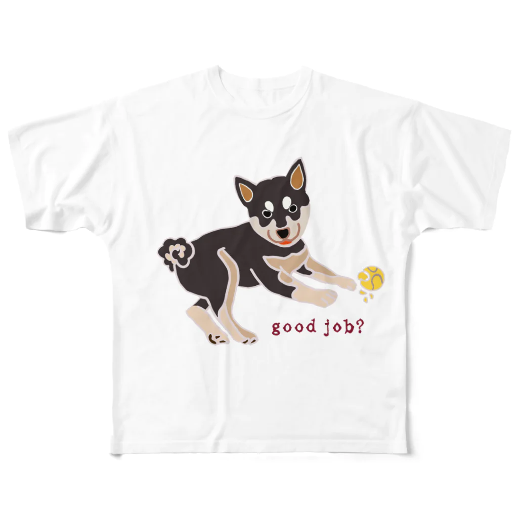 ゆんたく。のgood job? All-Over Print T-Shirt