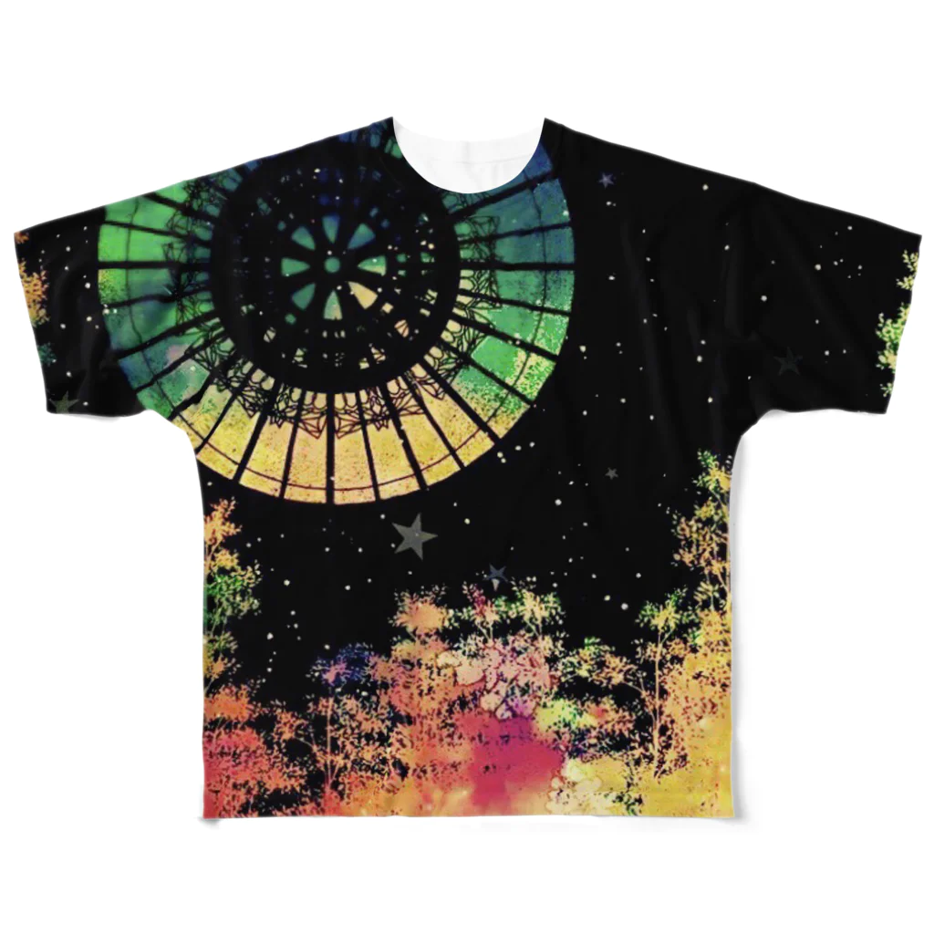 TUVCXW1V7QBAtugのカタカタ All-Over Print T-Shirt