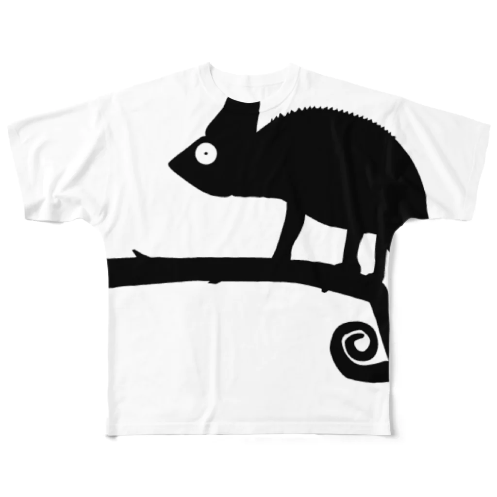 TERU HOUSEのCHAMELEON ペアTシャツ Ｍサイズ フルグラフィックTシャツ