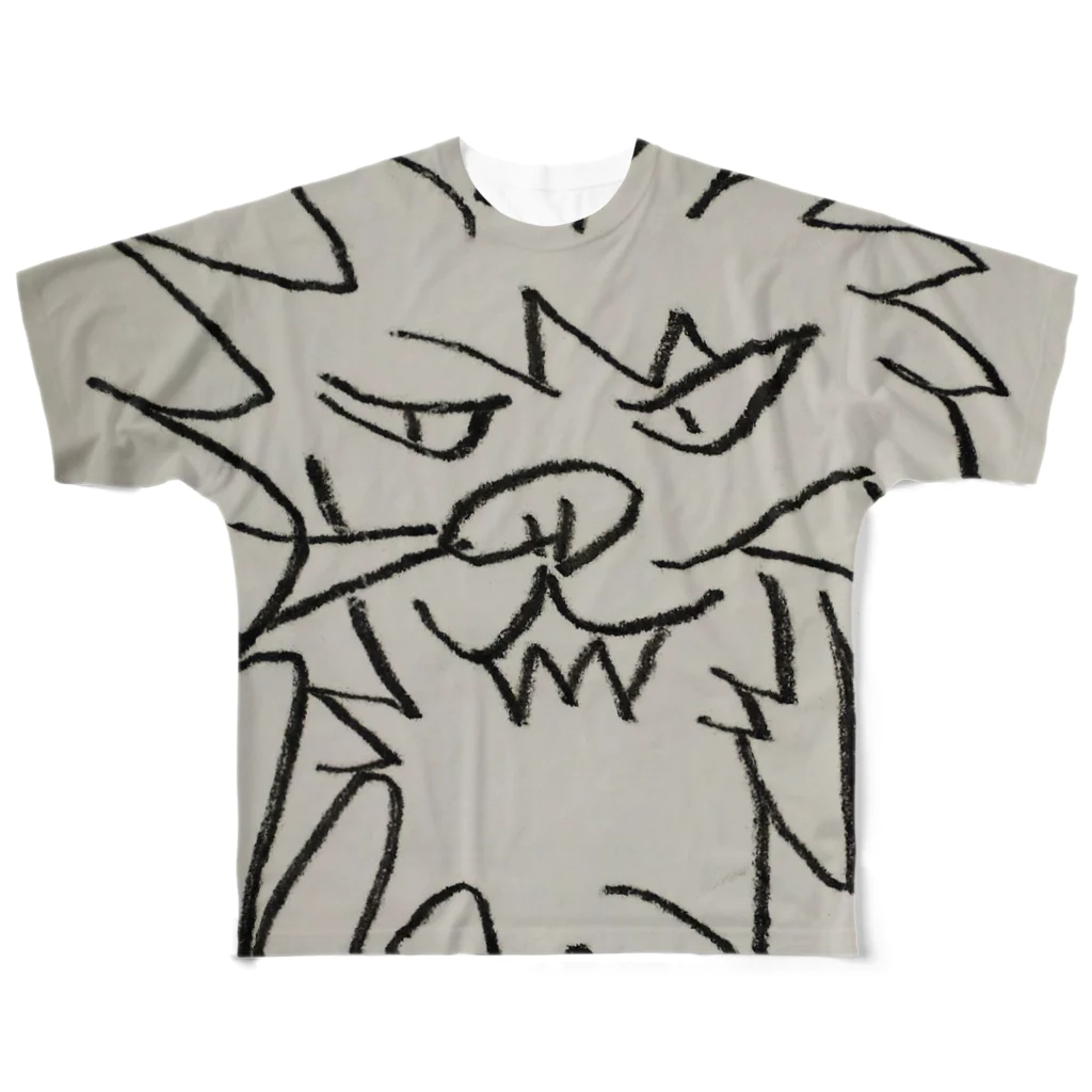 panthera leoのdandi lion All-Over Print T-Shirt