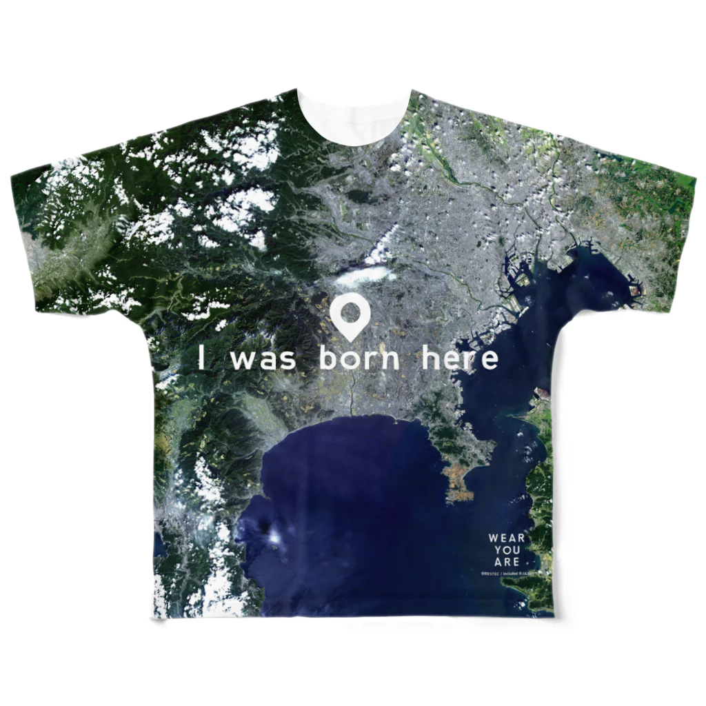 WEAR YOU AREの神奈川県 厚木市 Tシャツ 両面 All-Over Print T-Shirt