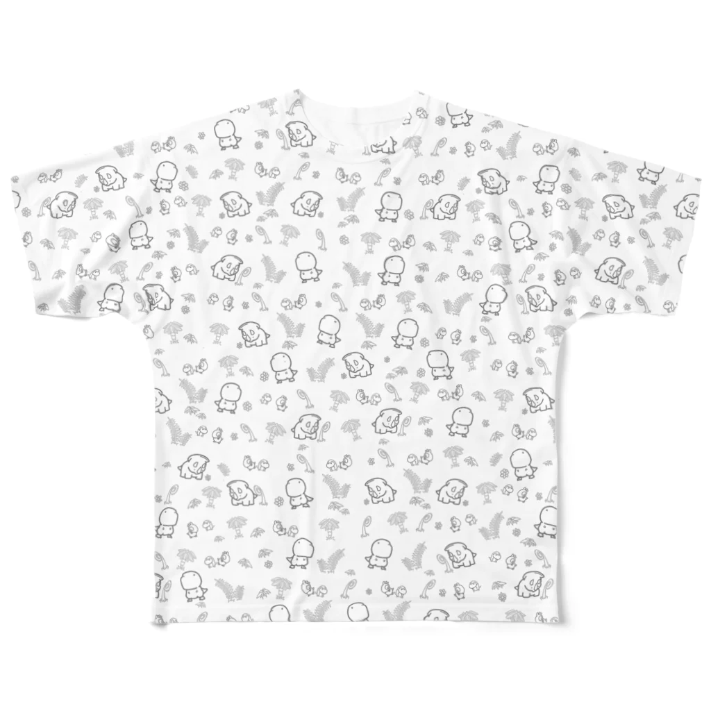 うすぎりのとりのんとてぃらのん All-Over Print T-Shirt