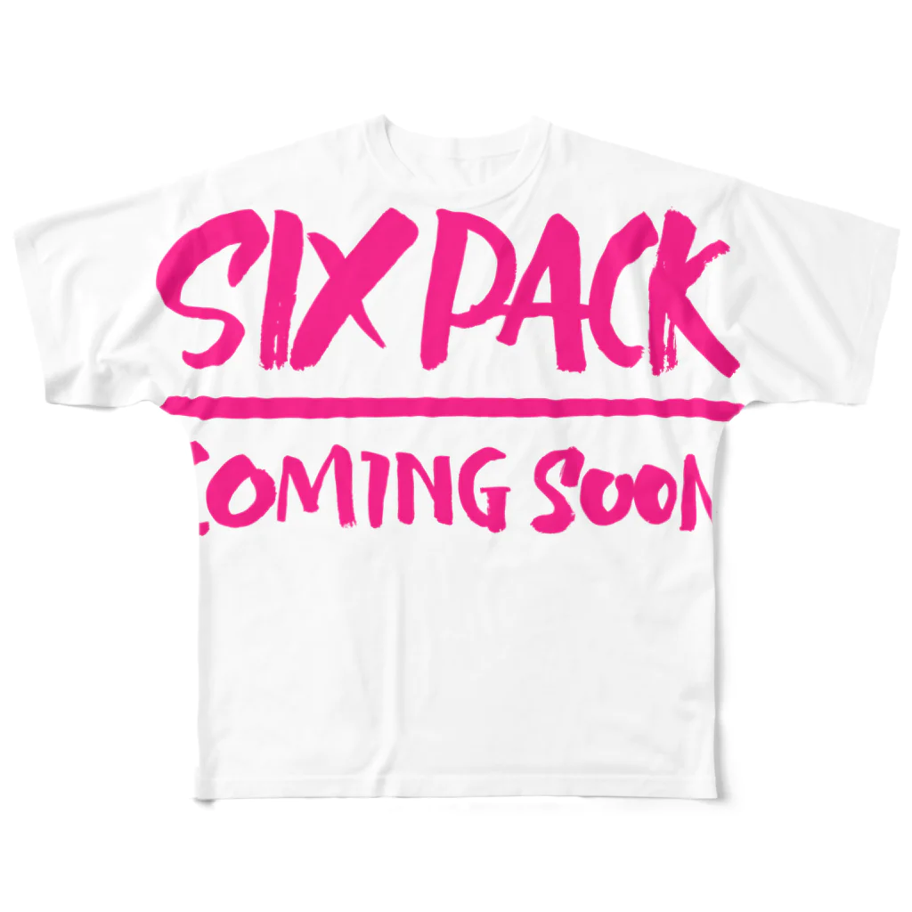 グラフィンのSIXPACK COMING SOON フルグラフィックTシャツ